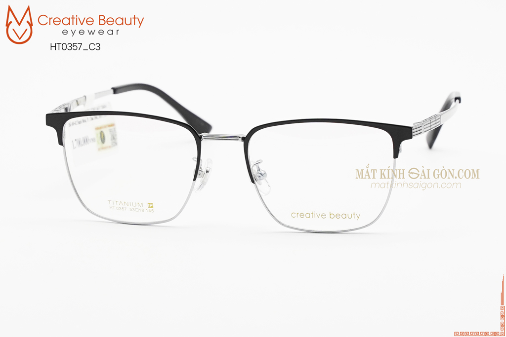 GỌNG KÍNH CREATIVE BEAUTY HT0357 C3 - Hover