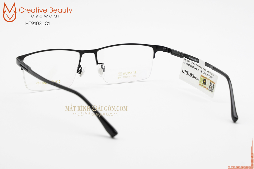 GỌNG KÍNH CREATIVE BEAUTY HT9103 C1 - Hình 3
