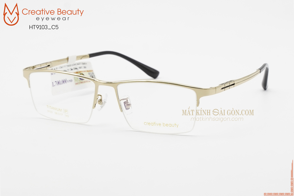 GỌNG KÍNH CREATIVE BEAUTY HT9103 C5 - Hình 5