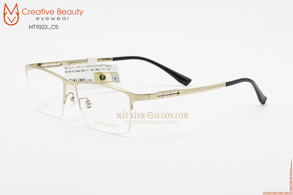 GỌNG KÍNH CREATIVE BEAUTY HT9103 C5 - Hình 6