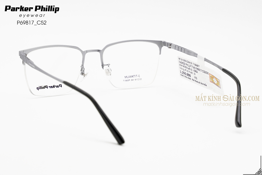 GỌNG KÍNH PARKER PHILLIP P69817 C52 - Hình 3