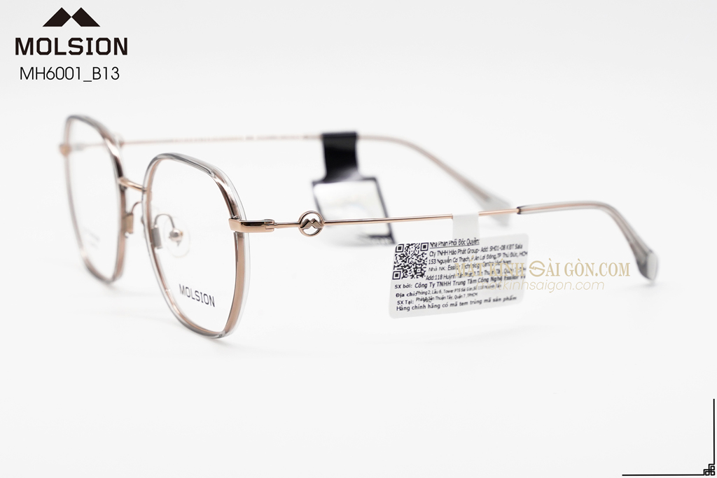 GỌNG KÍNH MOLSION MJ6152 B13 - Hình 7