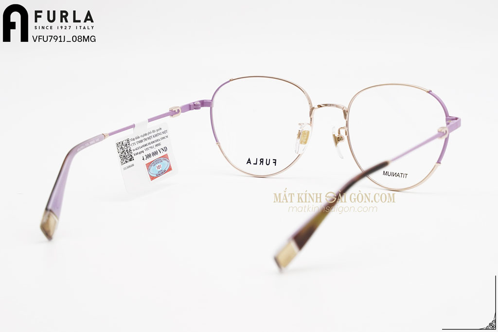 GỌNG KÍNH FURLA VFU791J 08MG - Hình 3