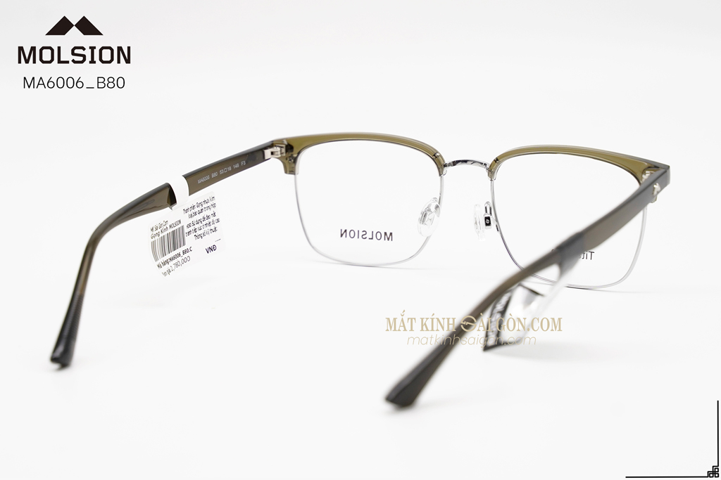 GỌNG KÍNH MOLSION MA6006 B80 - Hình 3