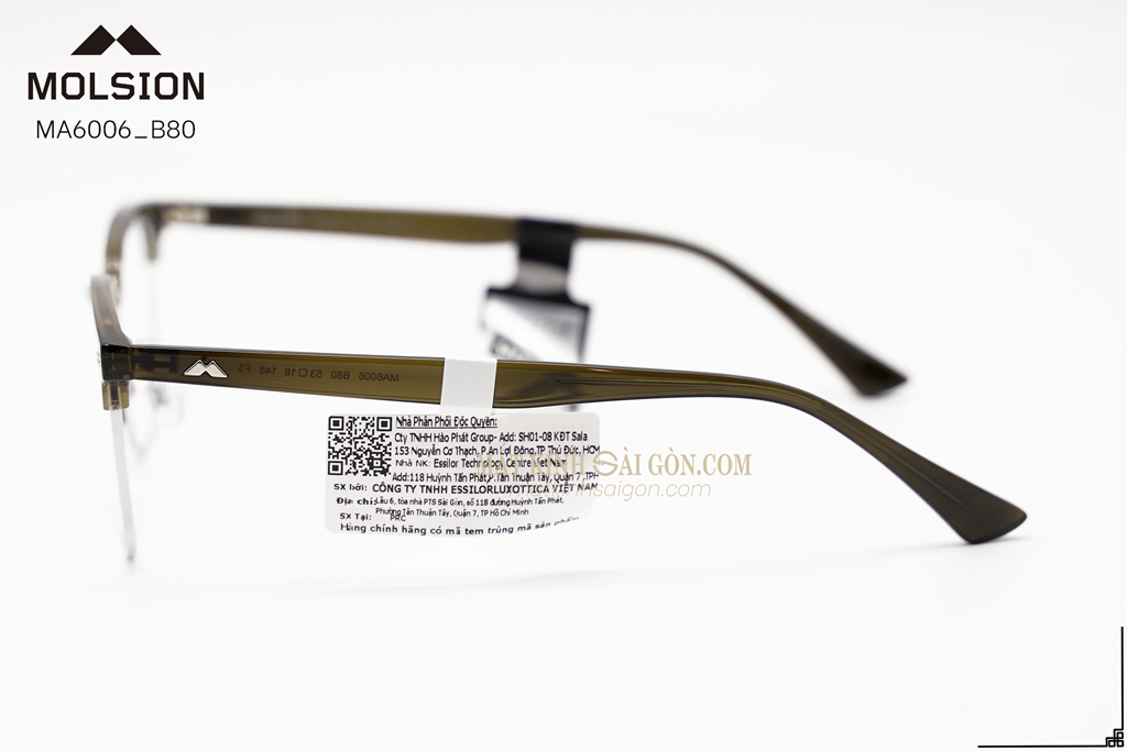 GỌNG KÍNH MOLSION MA6006 B80 - Hình 7