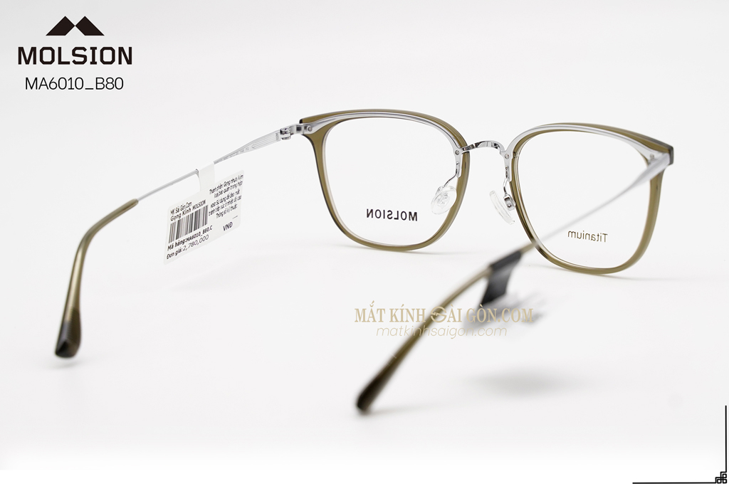 GỌNG KÍNH MOLSION MA6010 B80 - Hình 4